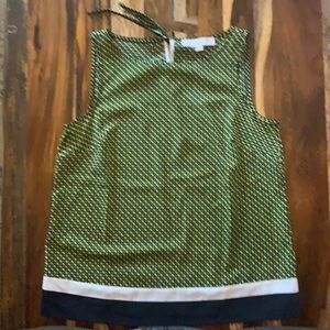 Loft Petite women’s sleeveless blouse, size SP